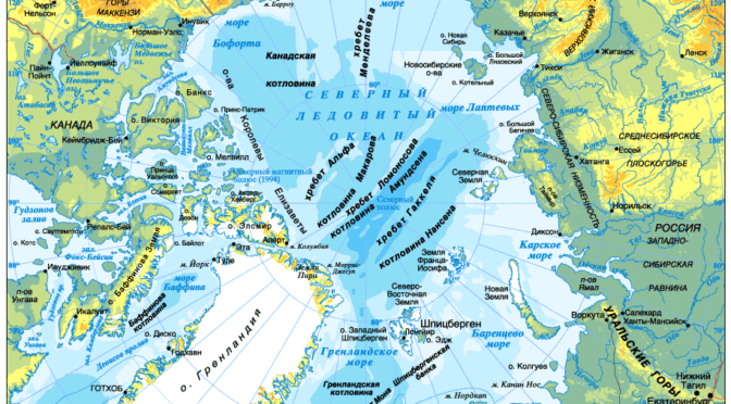 какое море относится к бассейну северного ледовитого океана